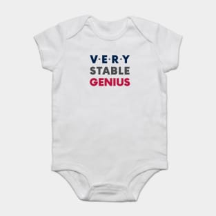 Very Stable Genius Baby Bodysuit